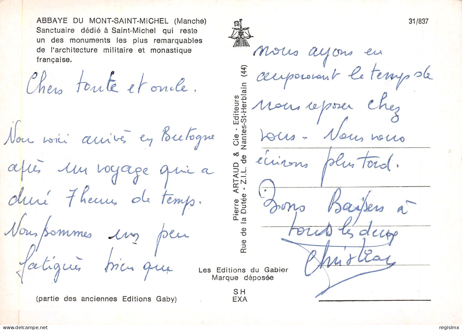 50-MONT SAINT MICHEL-N°T2673-B/0007 - Le Mont Saint Michel