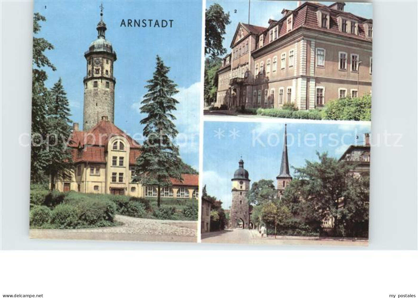 72527550 Arnstadt Ilm Neideckturm Schloss Riedtor Arnstadt - Arnstadt