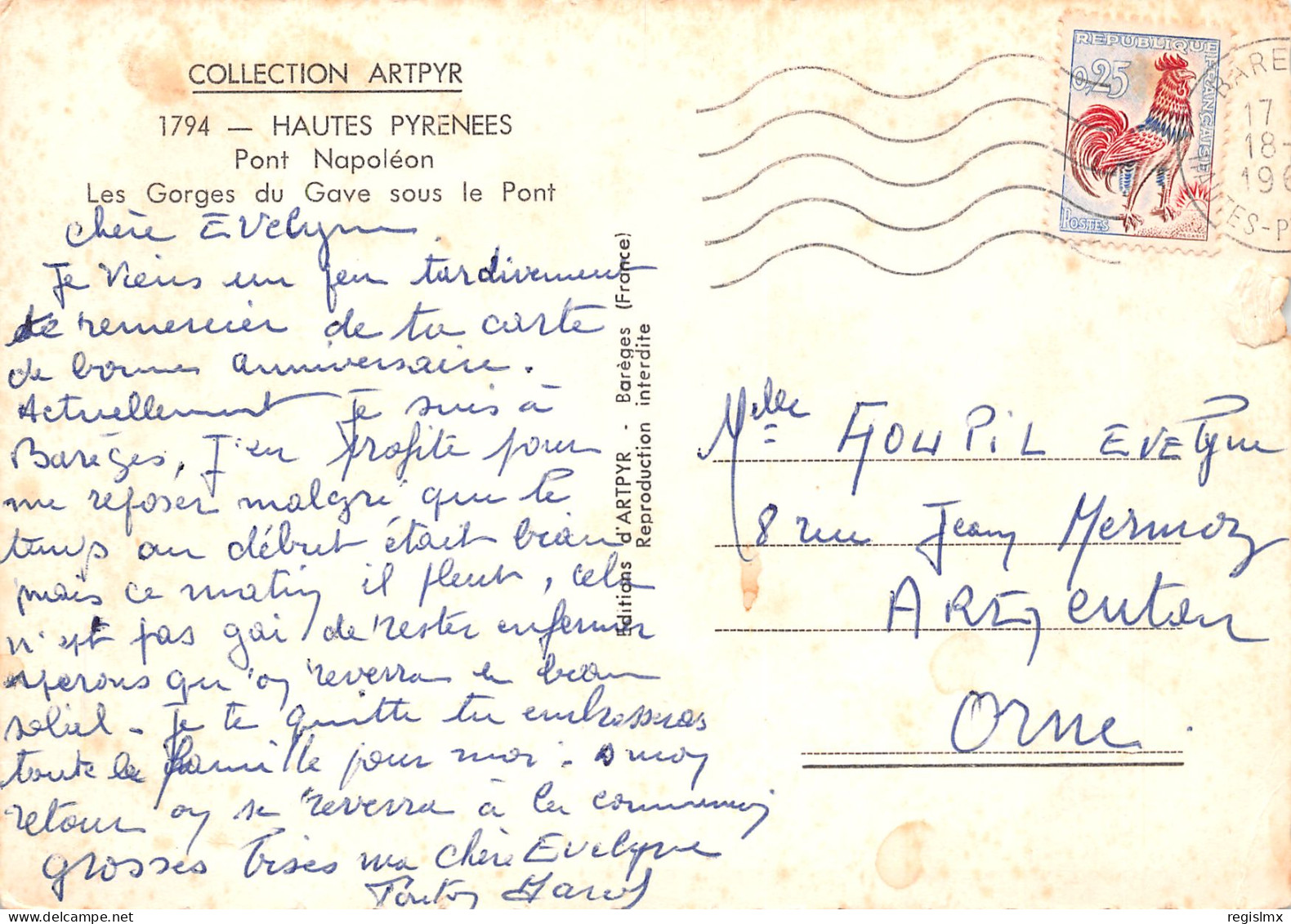 65-HAUTE PYRENEES PONT NAPOLEON-N°T2673-A/0085 - Other & Unclassified