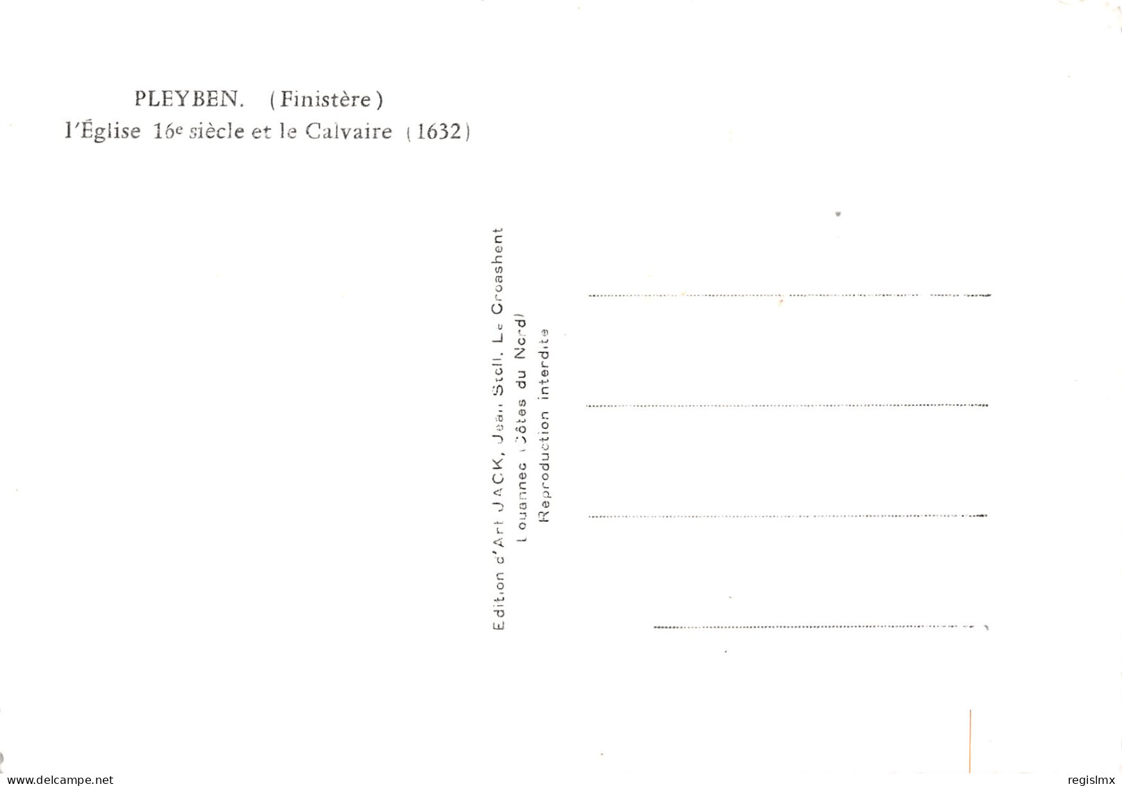 29-PLEYBEN-N°T2673-A/0061 - Pleyben