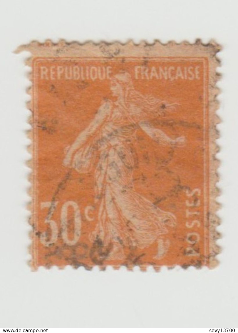 France Timbre Type SEMEUSE YT 141 Piquage à Cheval - Oblitéré - Used Stamps