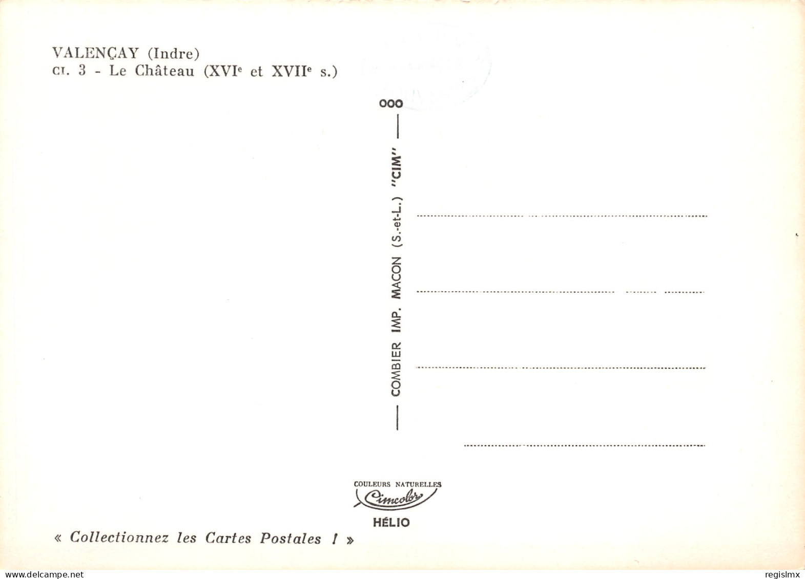 36-VALENCAY-N°T2674-A/0049 - Other & Unclassified