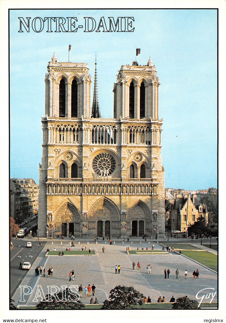 75-PARIS NOTRE DAME-N°T2674-A/0027 - Notre Dame Von Paris