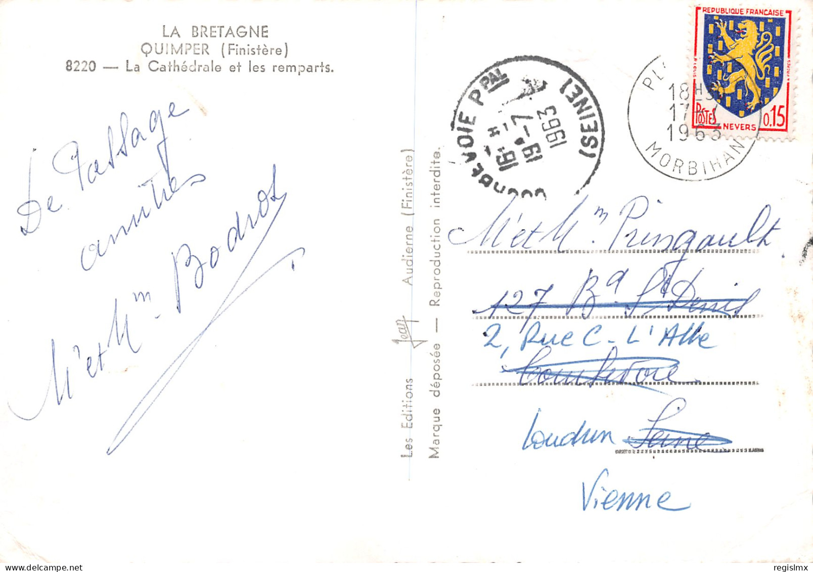 29-QUIMPER  -N°T2673-D/0189 - Quimper