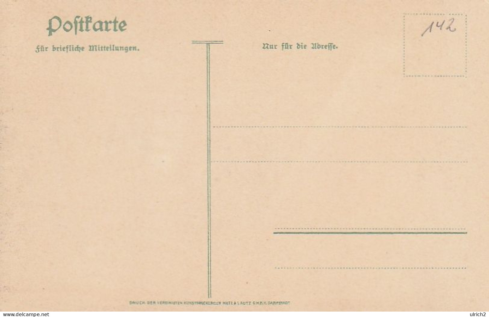 AK Gruss Von Der Bergstrasse - Riesensäule U. Kleines Felsenmeer - Ca. 1900 (69523) - Darmstadt