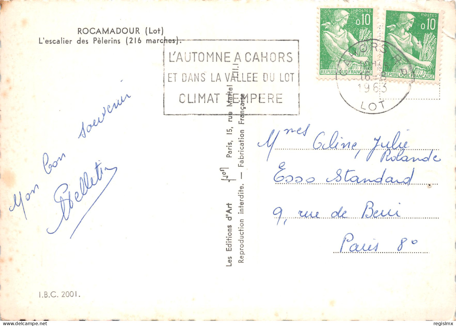46-ROCAMADOUR-N°T2673-D/0109 - Rocamadour