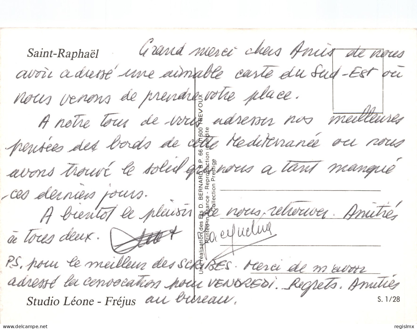 83-SAINT RAPHAEL-N°T2673-C/0353 - Saint-Raphaël