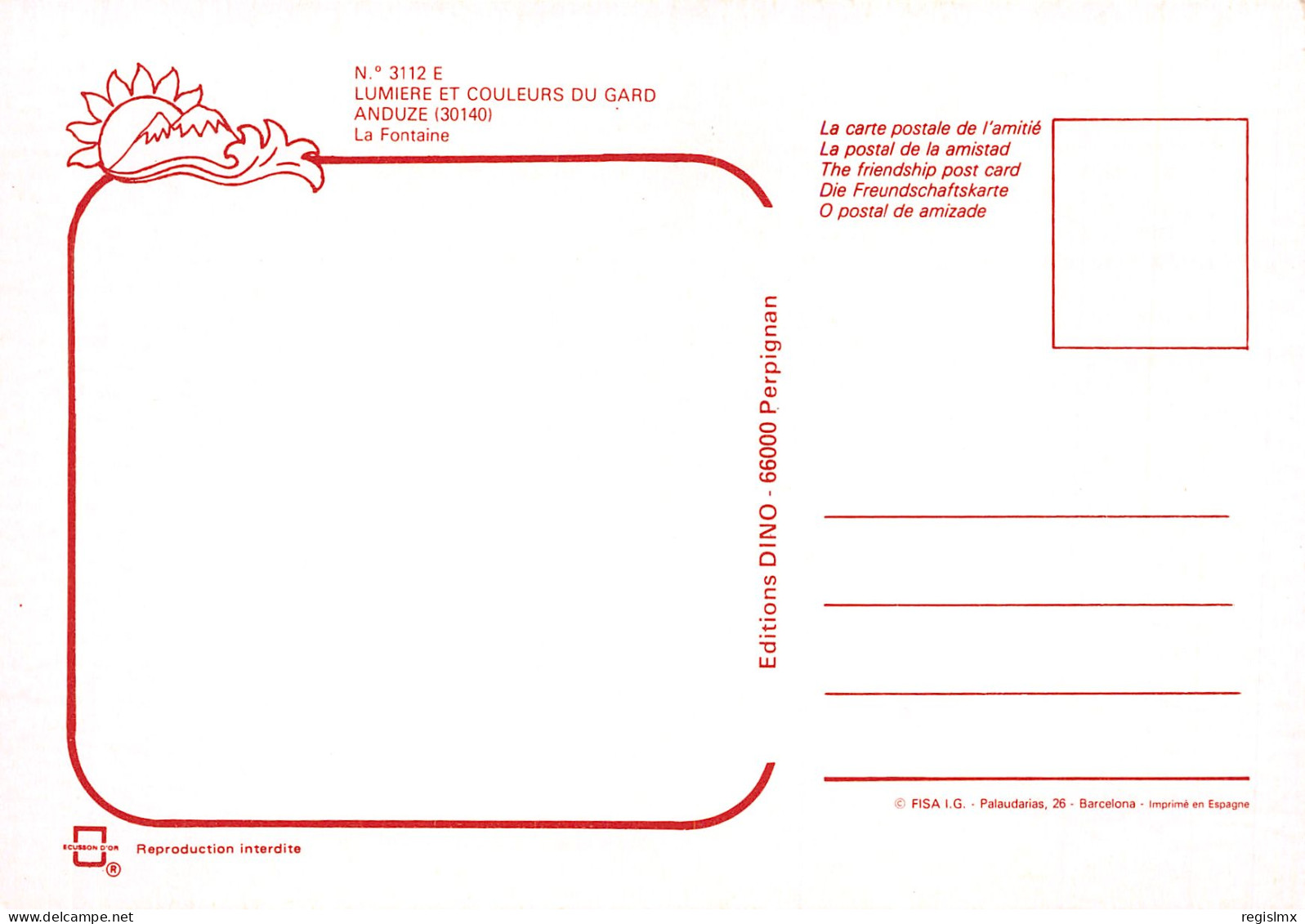 30-ANDUZE-N°T2673-C/0289 - Anduze