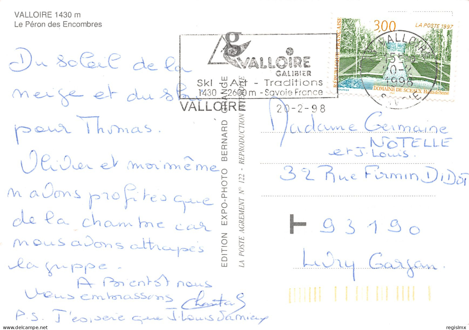 73-VALLOIRE-N°T2673-C/0241 - Other & Unclassified
