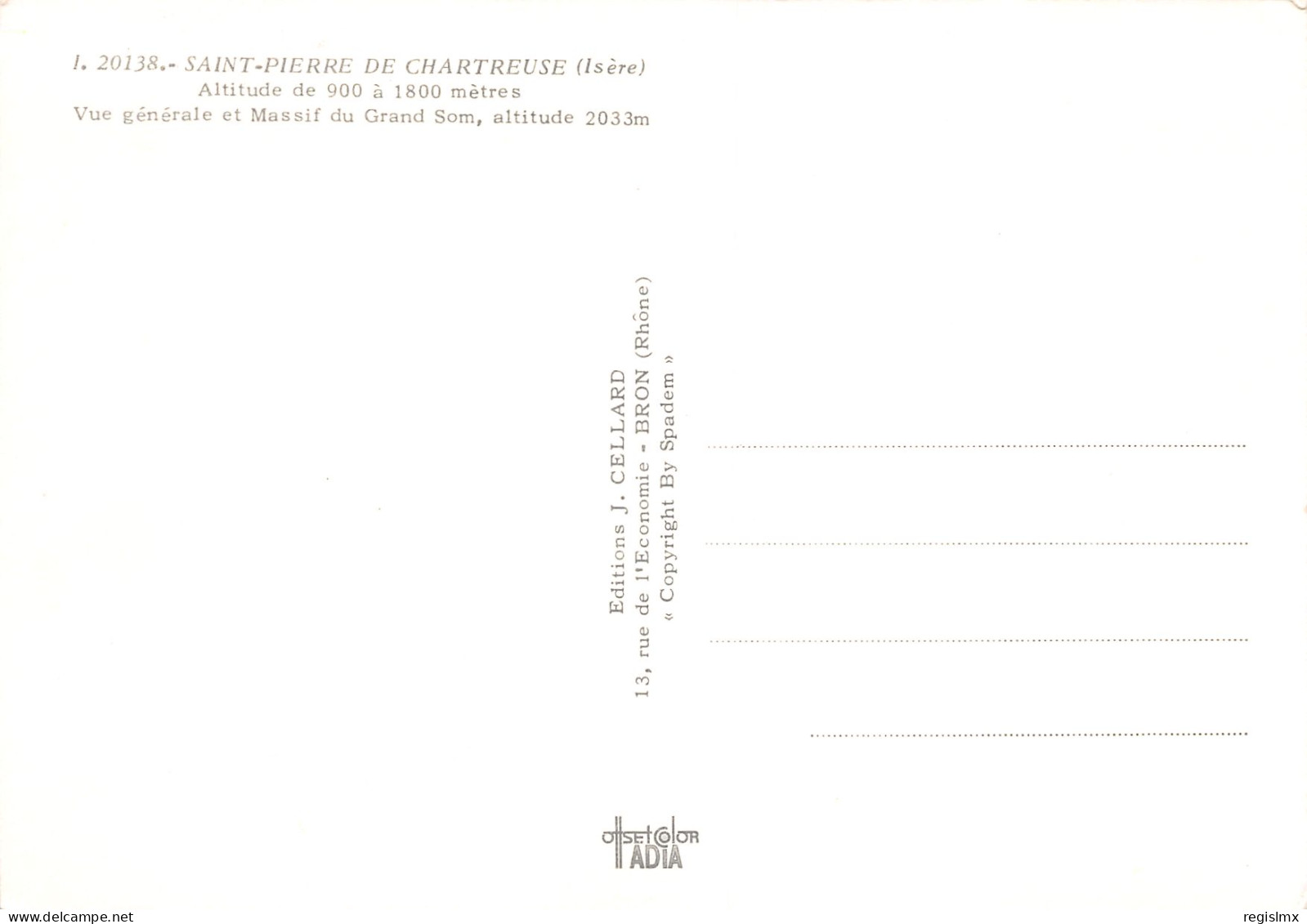 38-SAINT PIERRE DE CHARTREUSE-N°T2673-C/0207 - Other & Unclassified