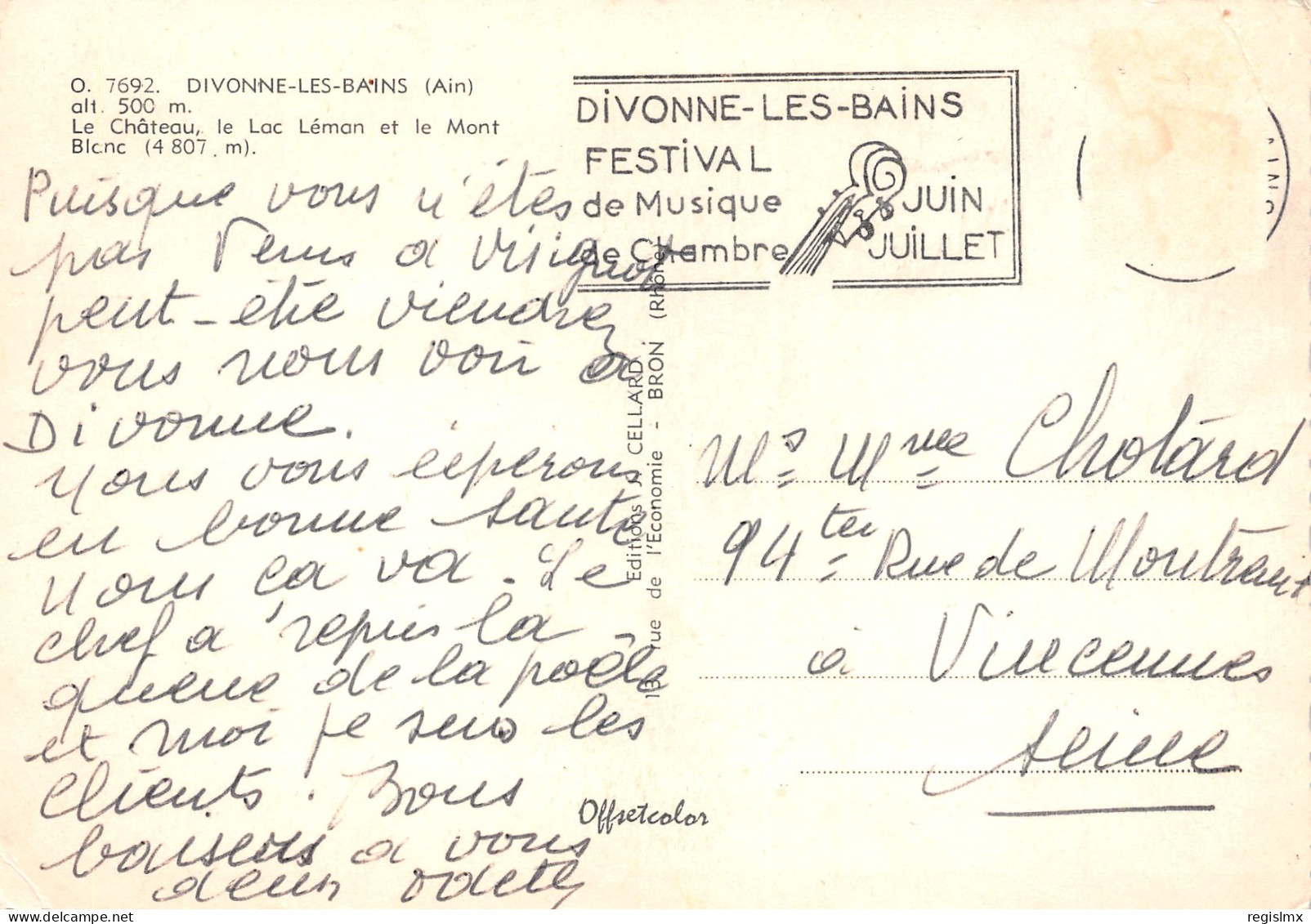 01-DIVONNE LES BAINS-N°T2673-B/0373 - Divonne Les Bains