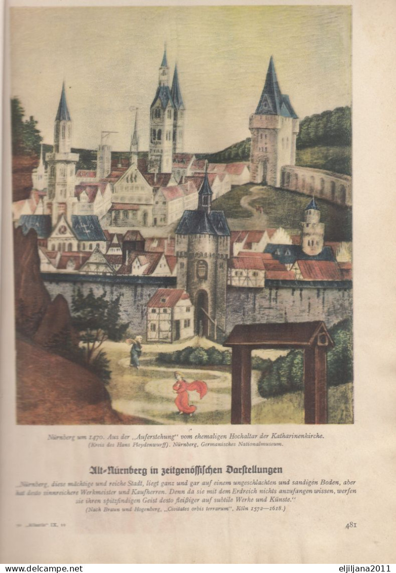 Germany, Deutsches Reich ⁕ ATLANTIS HEFT 9, RM.1.50 September 1938 ⁕ Zeitschrift / Magazine Seiten 481-540 (+ 17 Anzeig) - Other & Unclassified