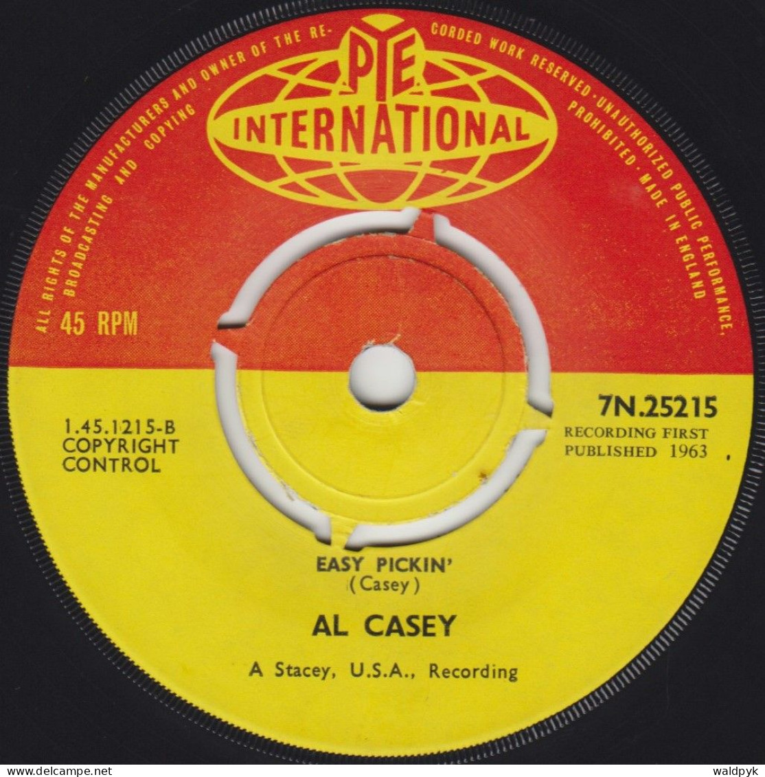 AL CASEY - Surfin' Hootenanny - Other - English Music