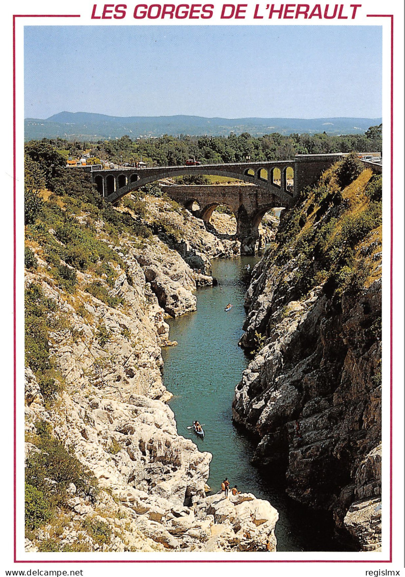 34-GORGES DE L HERAULT-N°T2674-A/0373 - Other & Unclassified
