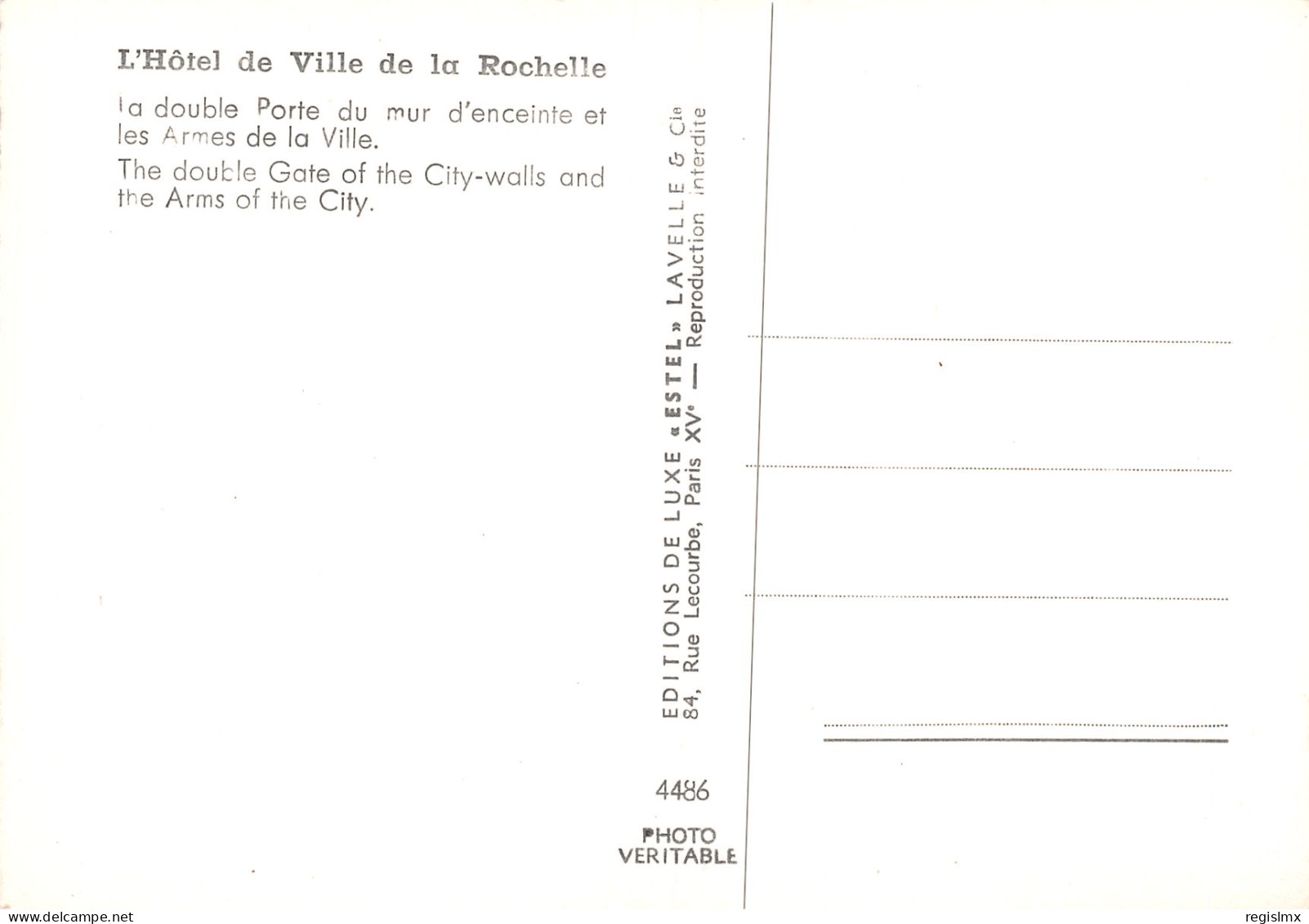 17-LA ROCHELLE-N°T2674-A/0251 - La Rochelle