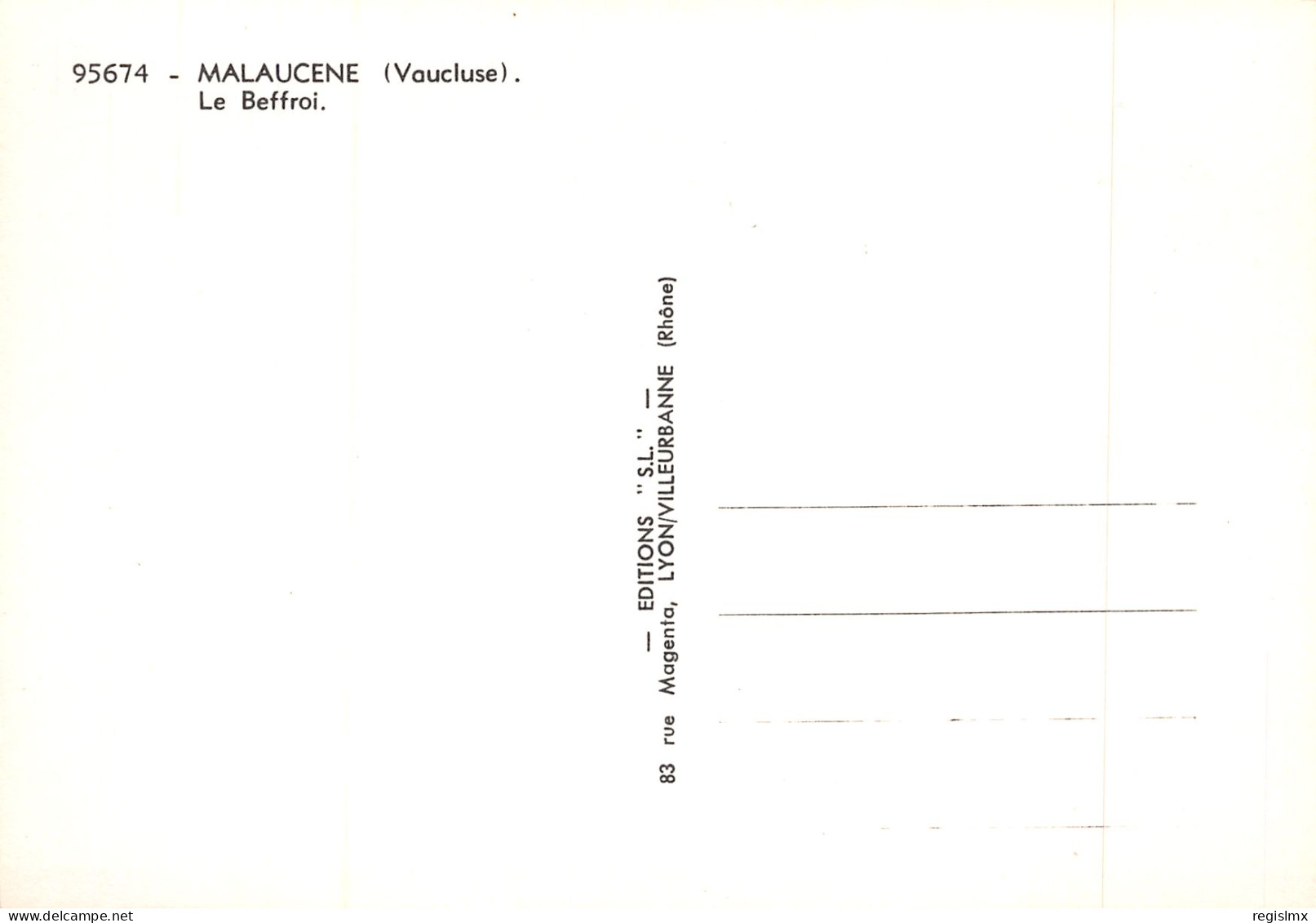 84-MALAUCENE-N°T2674-A/0147 - Malaucene