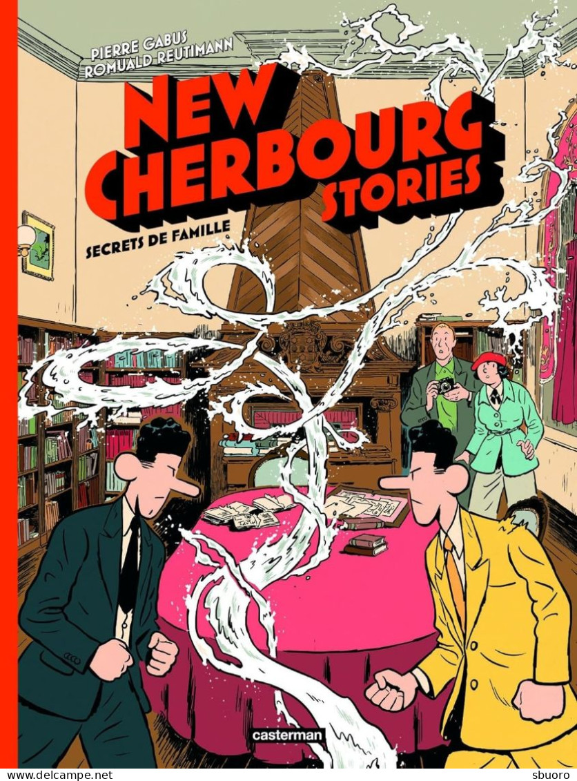 New Cherbourg Stories T5. Secrets De Famille. Une BD Par Pierre Gabus Et Romuald Reutimann Aux éditions Casterman - Andere & Zonder Classificatie