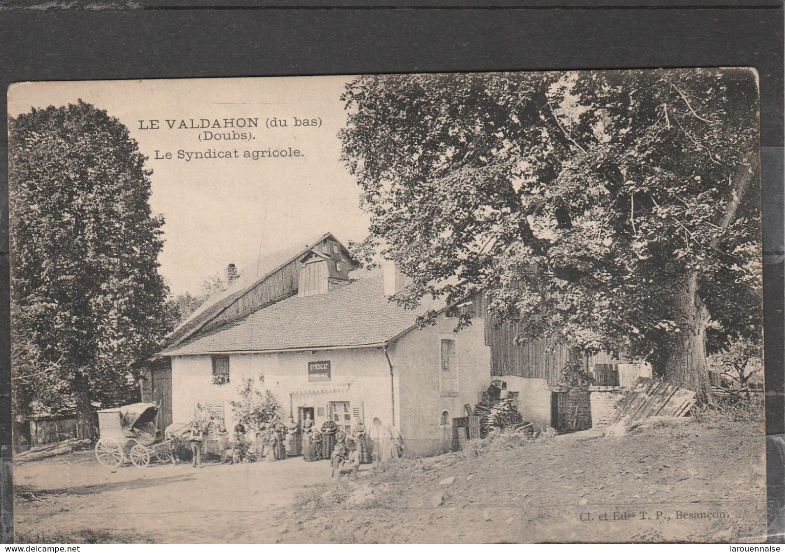 25 - VALDAHON - (du Bas) - Le Syndicat Agricole - Autres & Non Classés