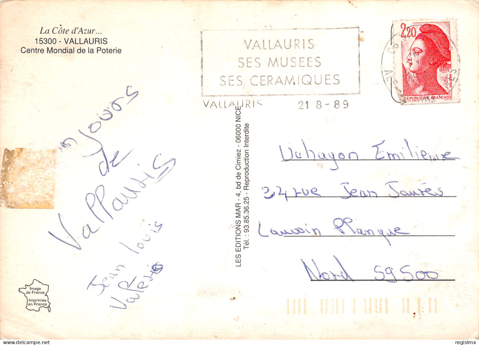 06-VALLAURIS-N°T2675-A/0017 - Vallauris