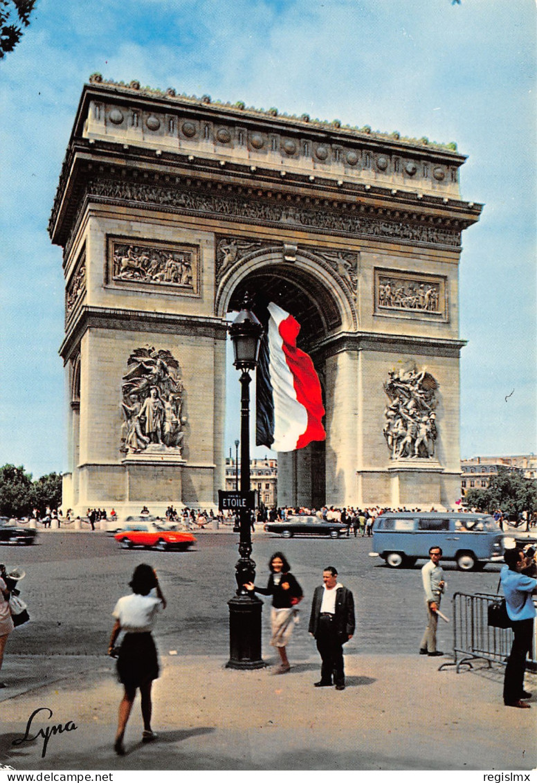 75-PARIS ARC DE TRIOMPHE-N°T2674-D/0273 - Arc De Triomphe