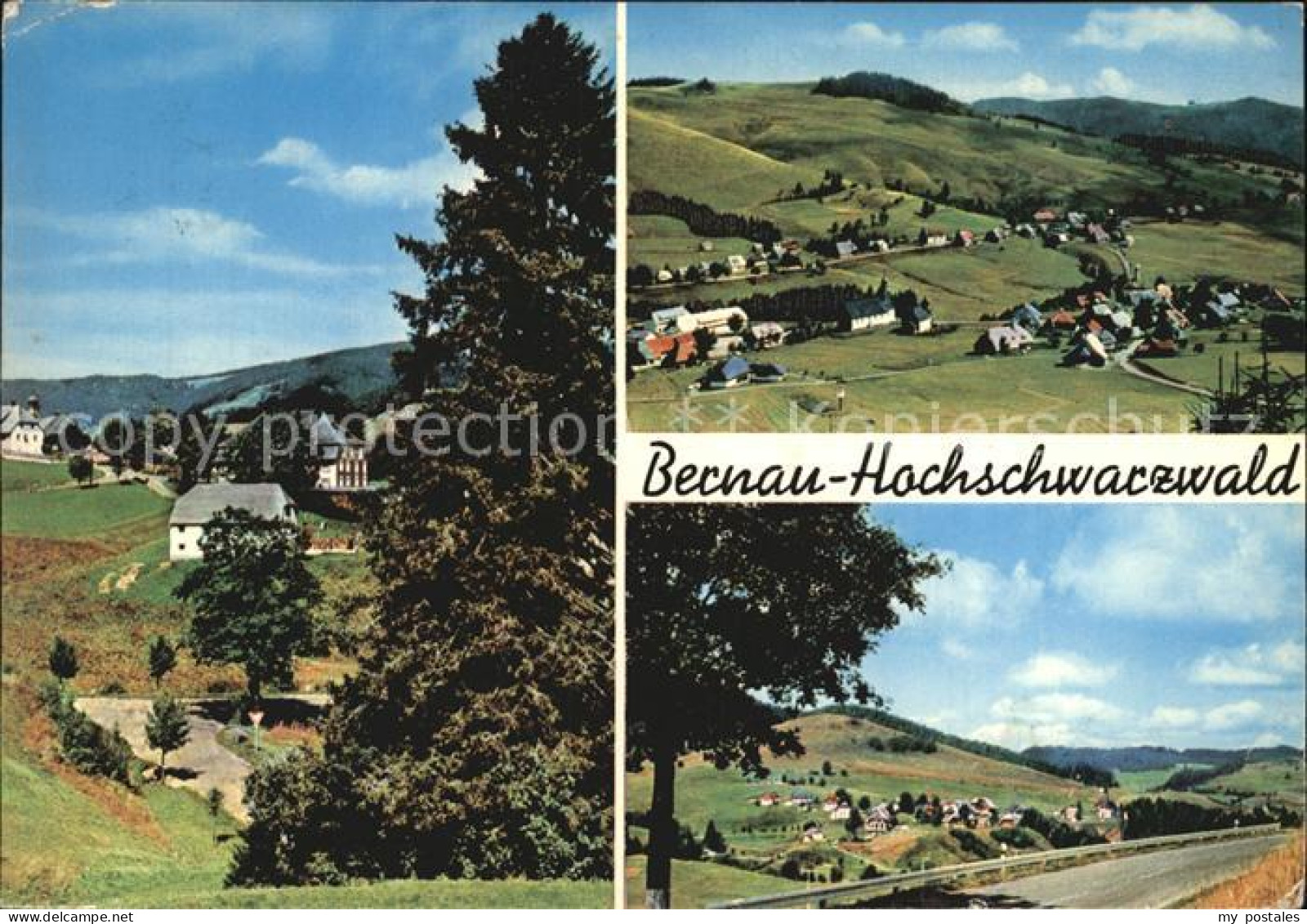 72527278 Bernau Schwarzwald Teilansicht Panorama Bernau - Bernau