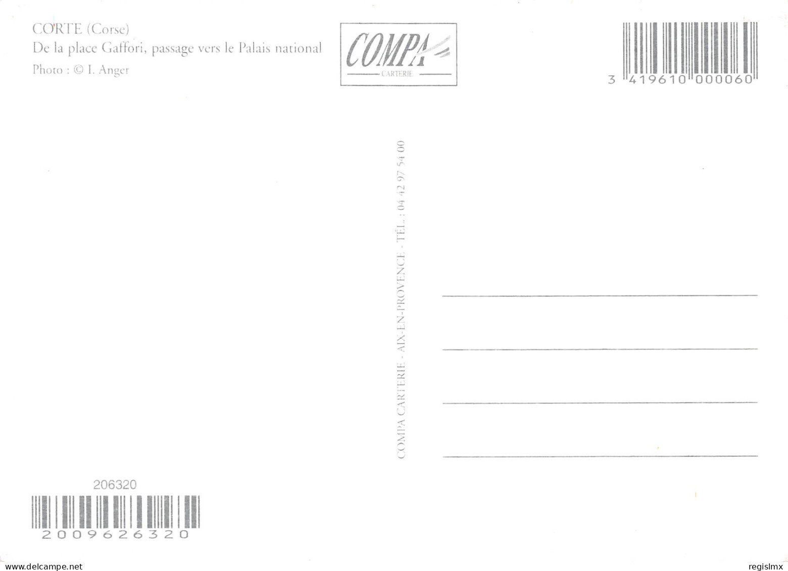 2B-CORSE CORTE-N°T2674-D/0115 - Other & Unclassified