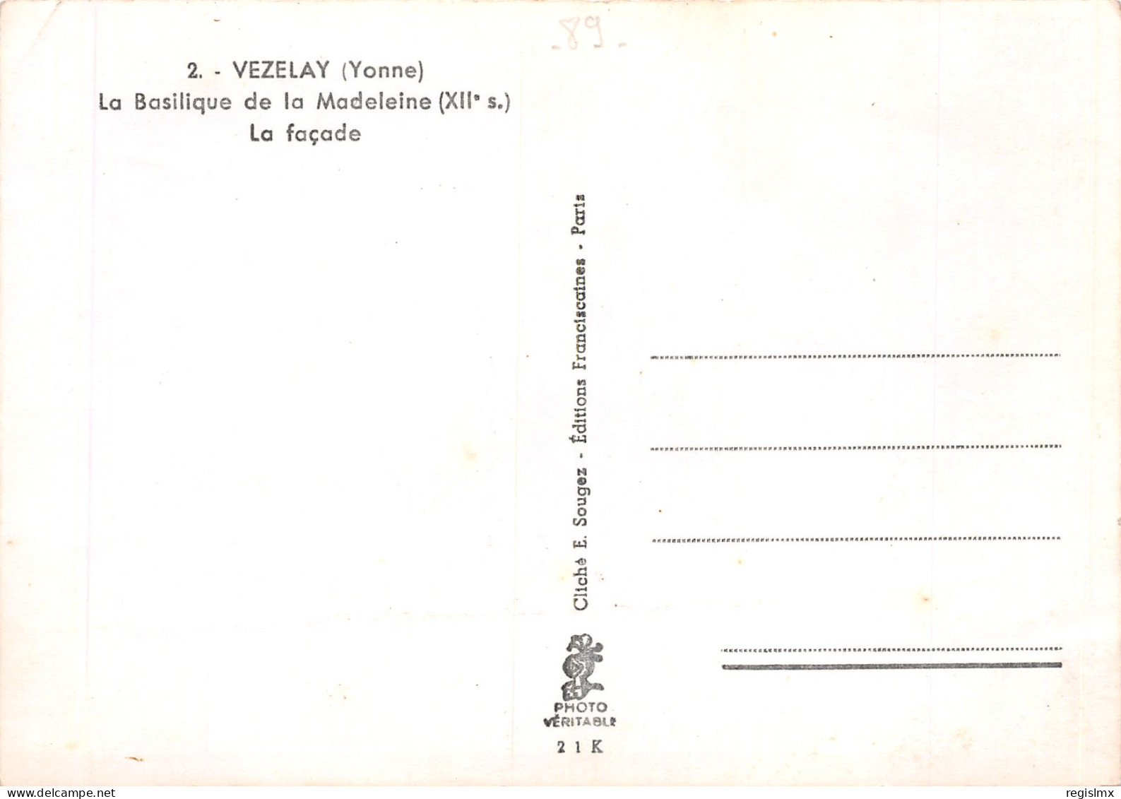 89-VEZELAY-N°T2674-D/0101 - Vezelay