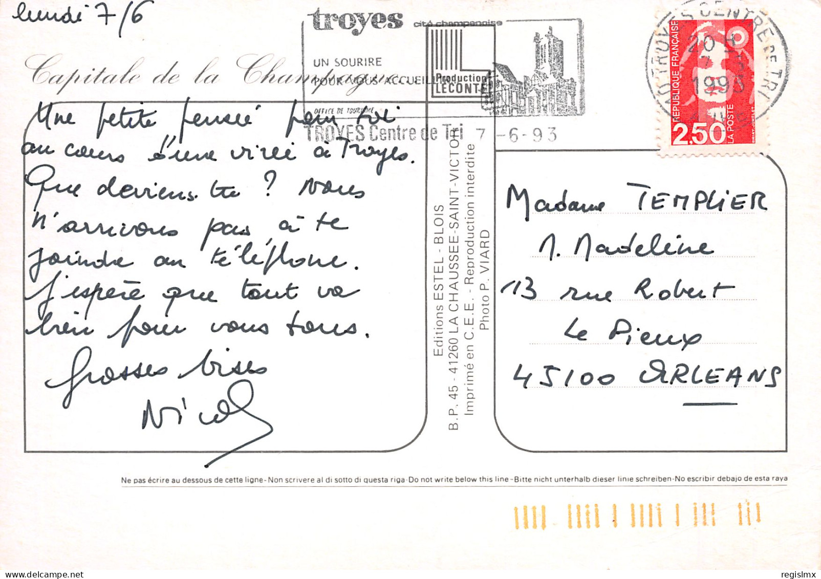 10-TROYES-N°T2674-D/0047 - Troyes