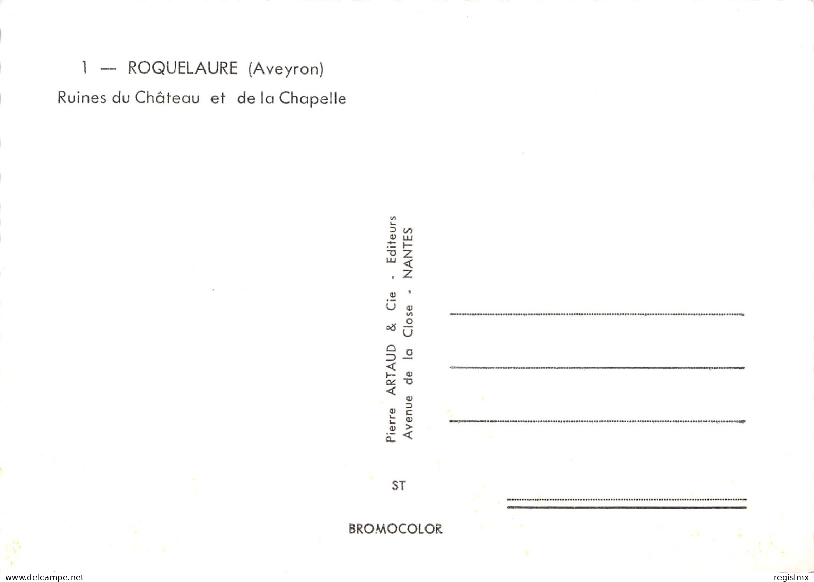 12-ROQUELAURE-N°T2675-D/0143 - Other & Unclassified