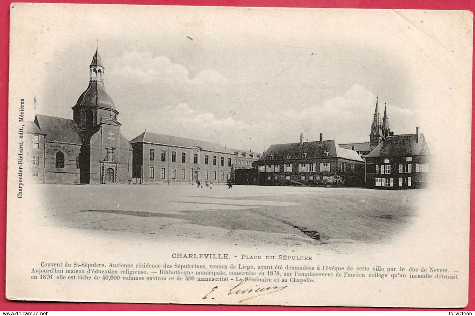 C.P. Charleville  =  Place  Du  Sépulcre - Charleville