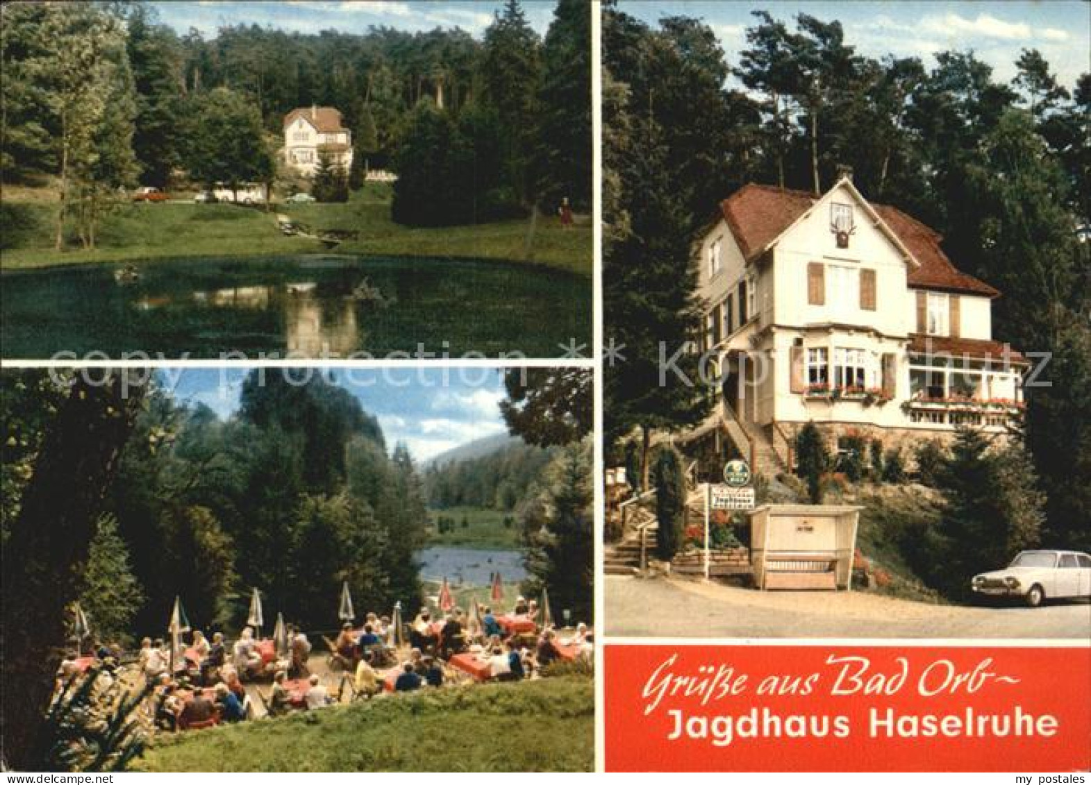 72527235 Bad Orb Jagdhaus Haselruhe Restaurant Freiterrasse Weiher Bad Orb - Bad Orb