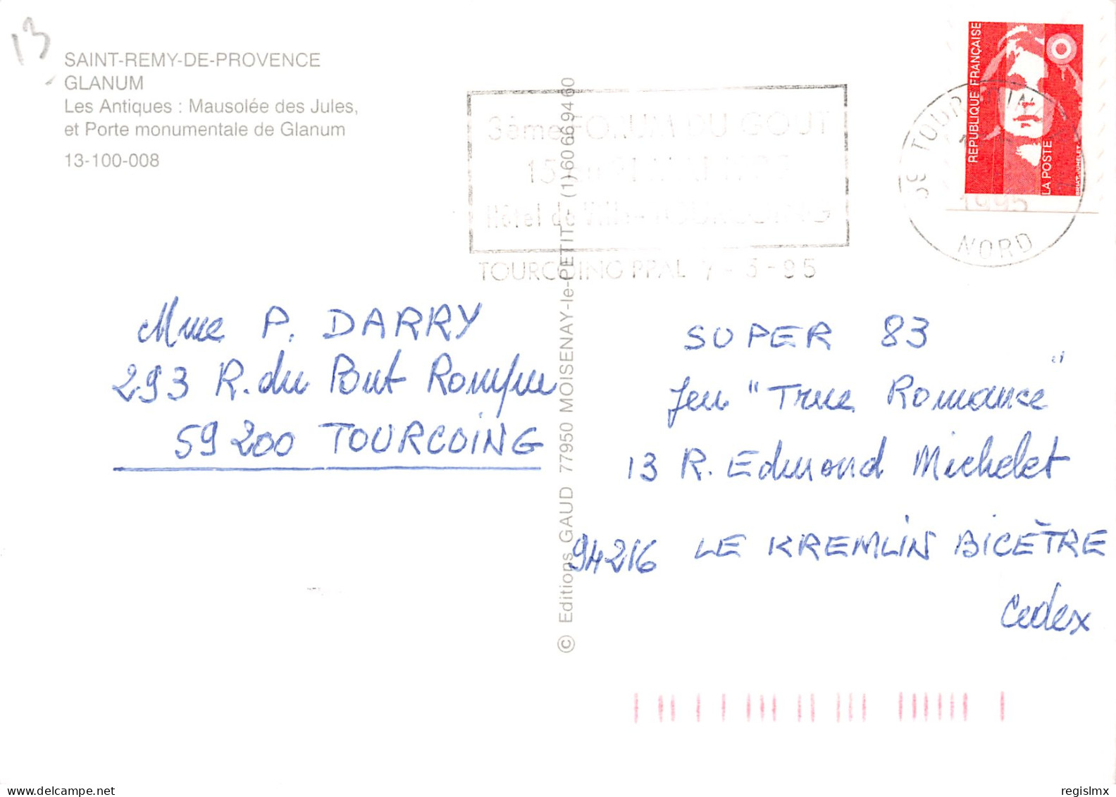13-SAINT REMY DE PROVENCE-N°T2675-C/0237 - Saint-Remy-de-Provence