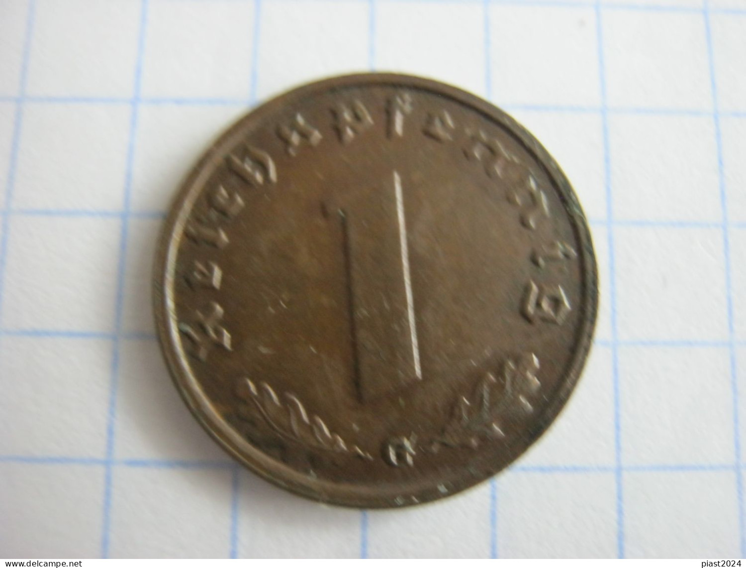 Germany 1 Reichspfennig 1938 G - 1 Reichspfennig