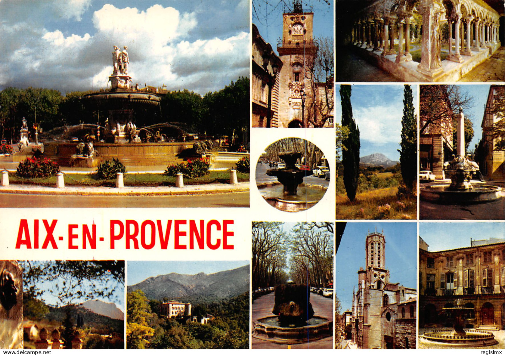 13-AIX EN PROVENCE-N°T2676-B/0261 - Aix En Provence