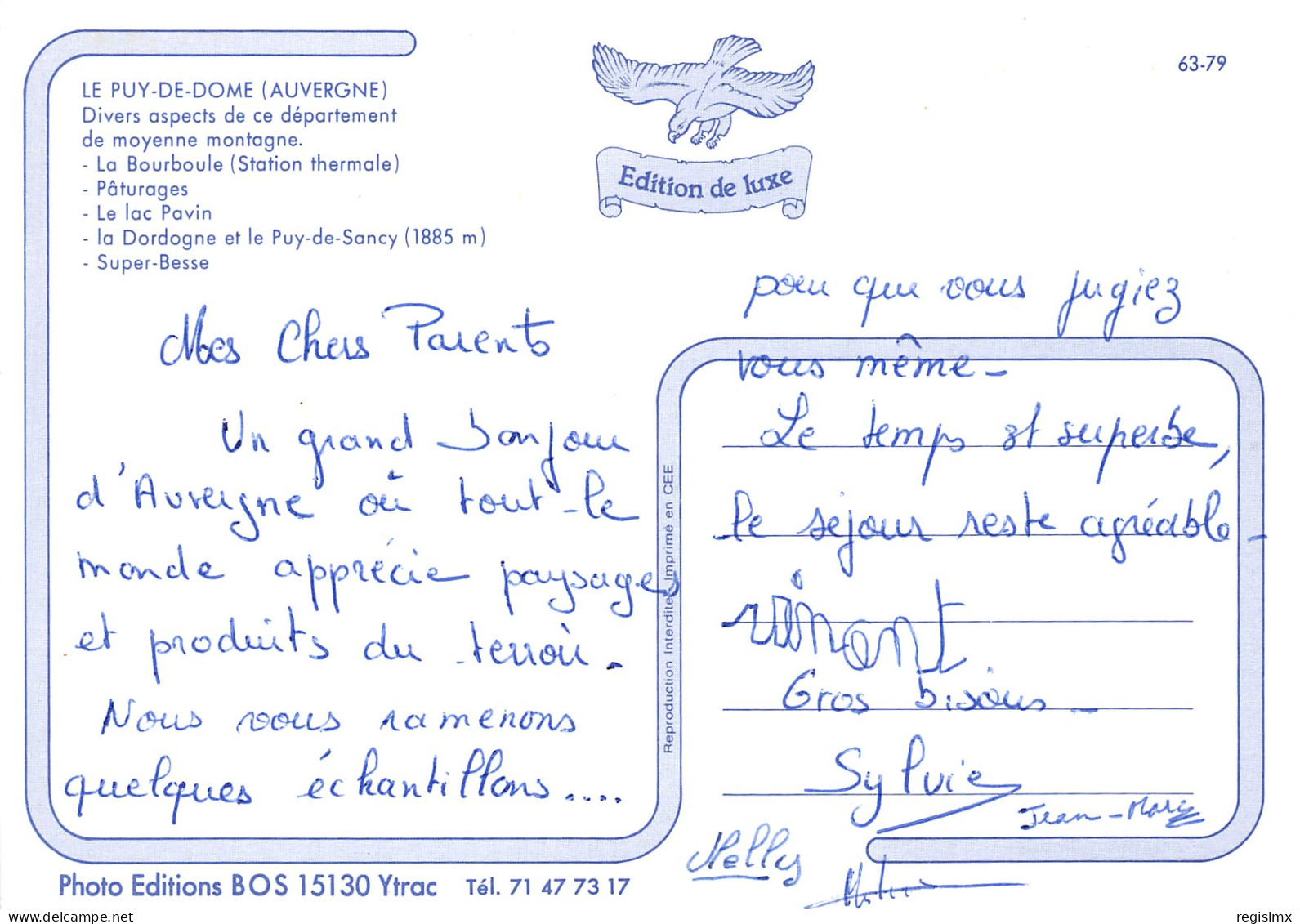 63-PUY DE DOME-N°T2676-A/0317 - Other & Unclassified