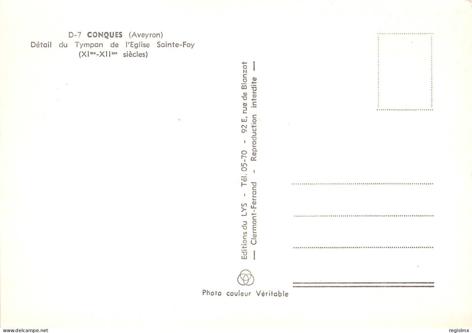 12-CONQUES-N°T2676-A/0309 - Other & Unclassified