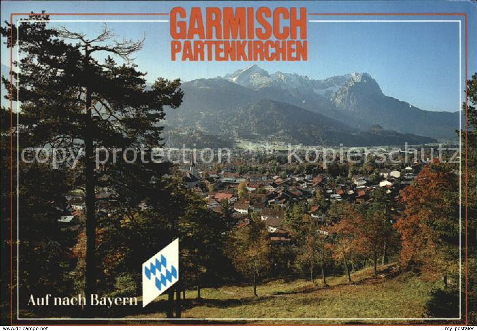 72526928 Garmisch-Partenkirchen Mit Alpspitze Zugspitze Waxensteine Garmisch-Par - Garmisch-Partenkirchen