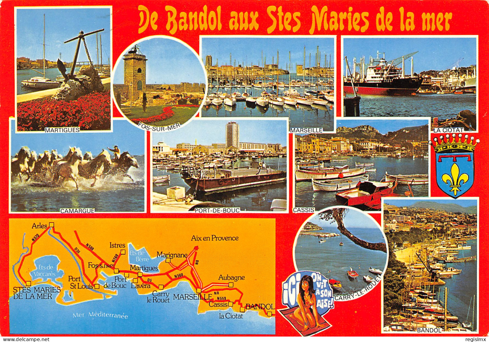 13-LES SAINTES MARIES DE LA MER-N°T2677-A/0205 - Saintes Maries De La Mer