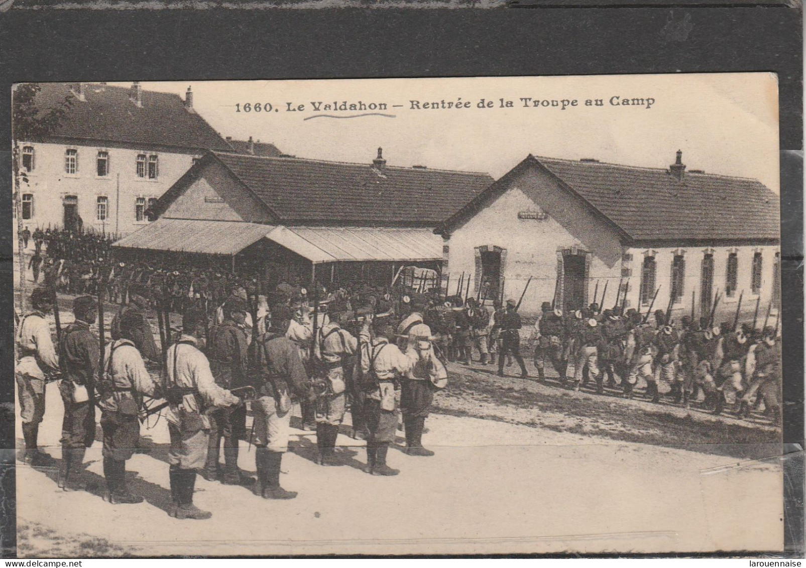 25 - VALDAHON  - Rentrée De La Troupe Au Camp - Autres & Non Classés