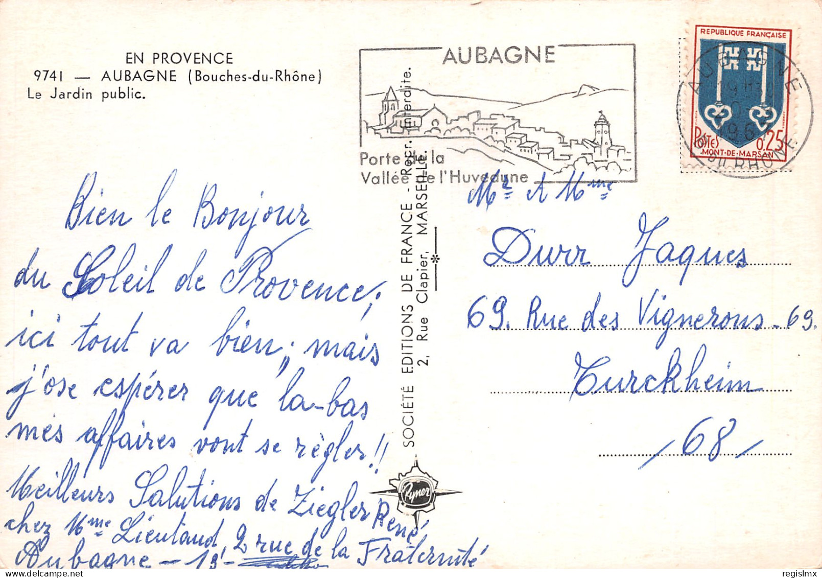 13-AUBAGNE-N°T2676-D/0081 - Aubagne