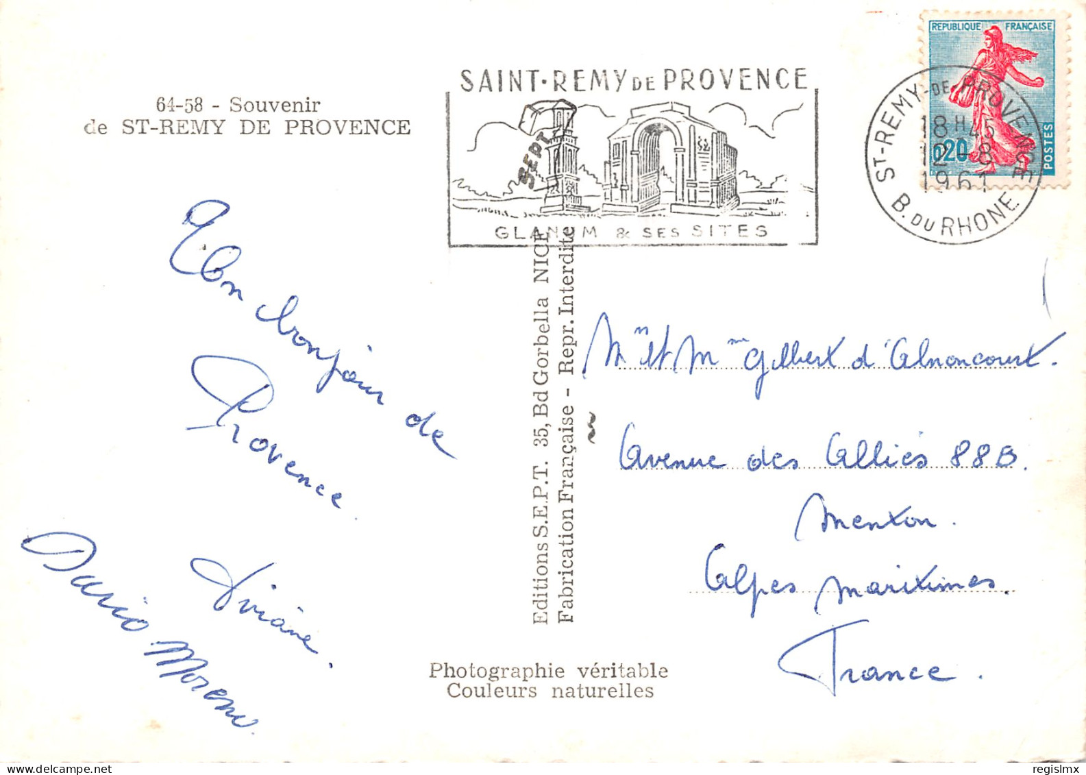 13-SAINT REMY DE PROVENCE-N°T2676-D/0055 - Saint-Remy-de-Provence