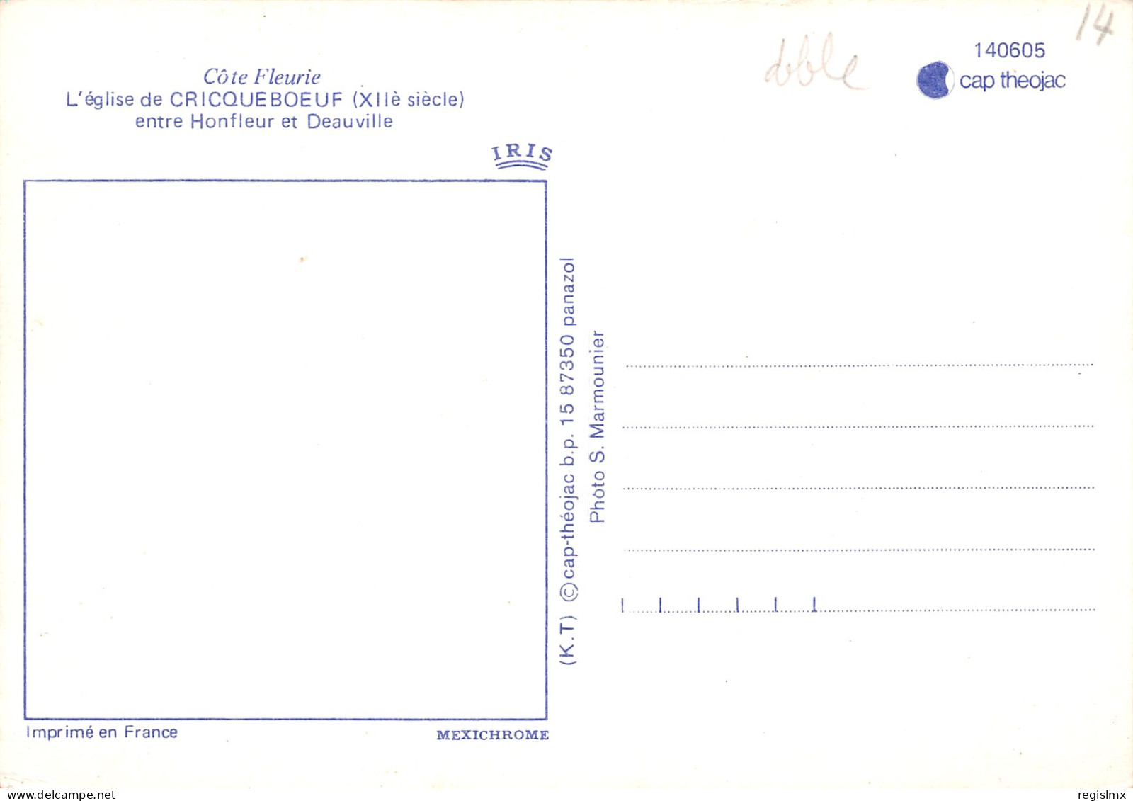 14-CRICQUEBOEUF-N°T2677-D/0053 - Other & Unclassified