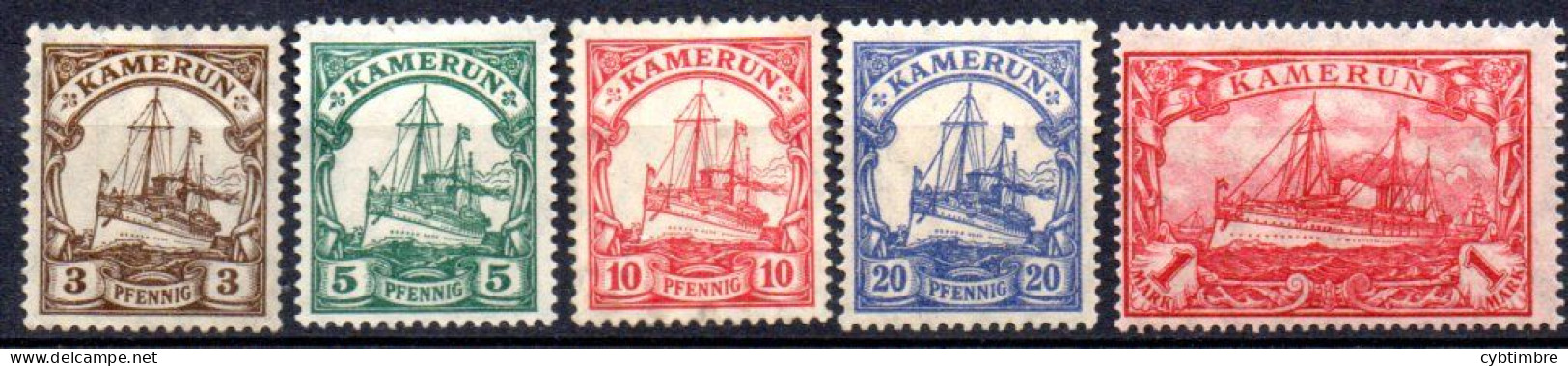 Cameroun: Yvert  N° 20/23*; Cote 15.00€ - Unused Stamps