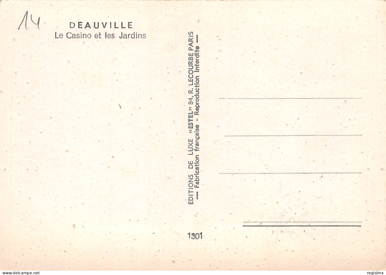 14-DEAUVILLE-N°T2677-C/0261 - Deauville