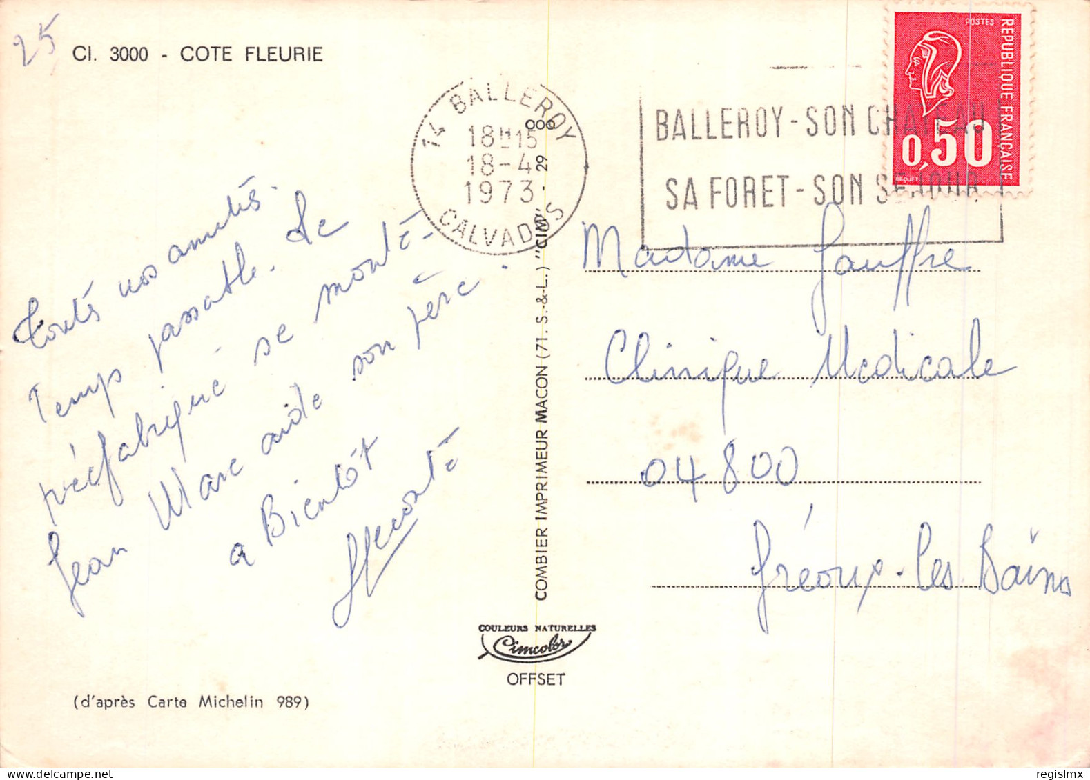 14-COTE FLEURIE-N°T2677-C/0225 - Other & Unclassified