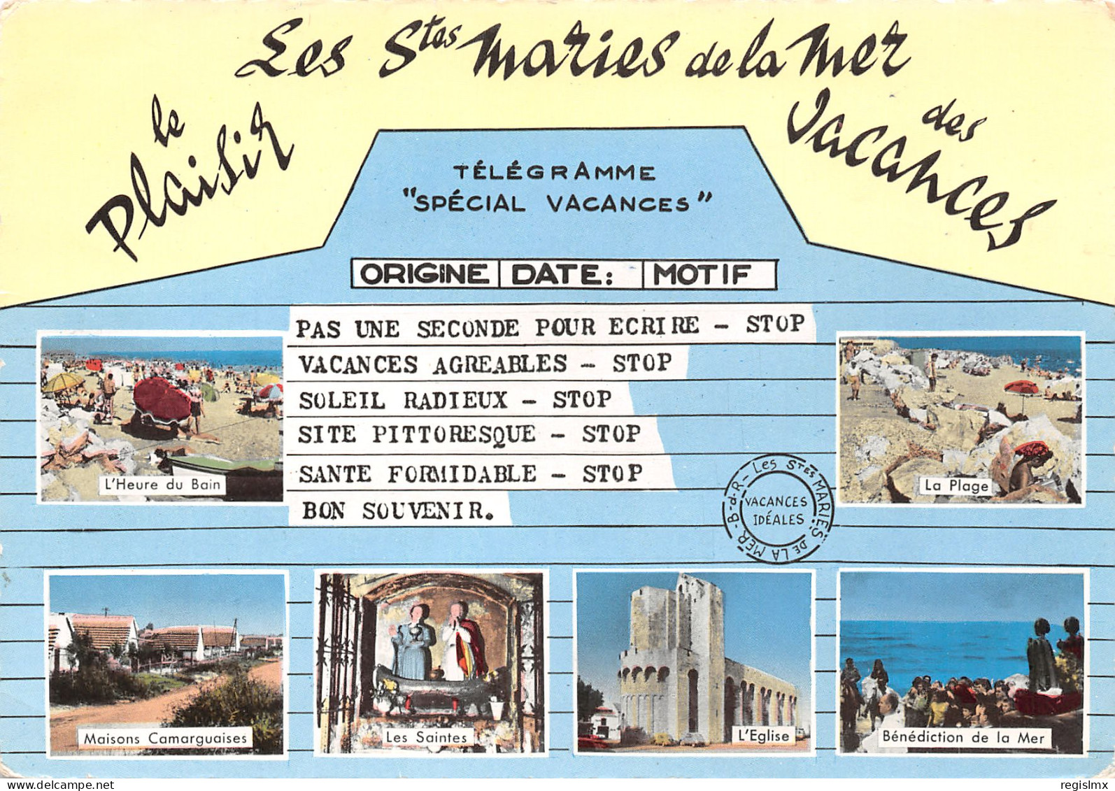 13-LES SAINTES MARIES DE LA MER-N°T2677-C/0117 - Saintes Maries De La Mer