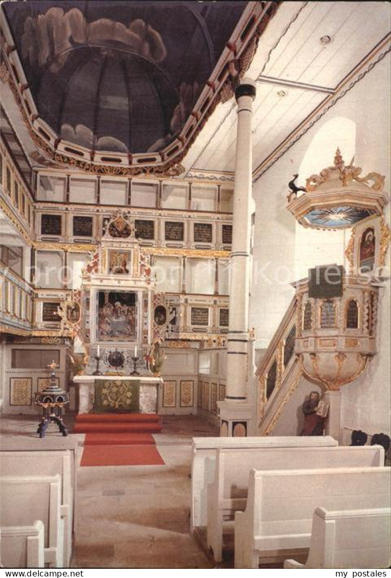 72526713 Bad Sachsa Harz Evangelische St Nicolai Kirche Altar Kanzel Bad Sachsa - Bad Sachsa