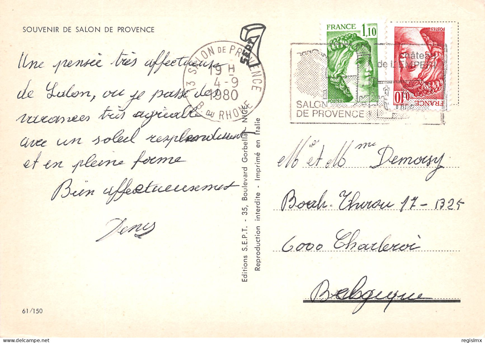 13-SALON DE PROVENCE-N°T2677-A/0381 - Salon De Provence