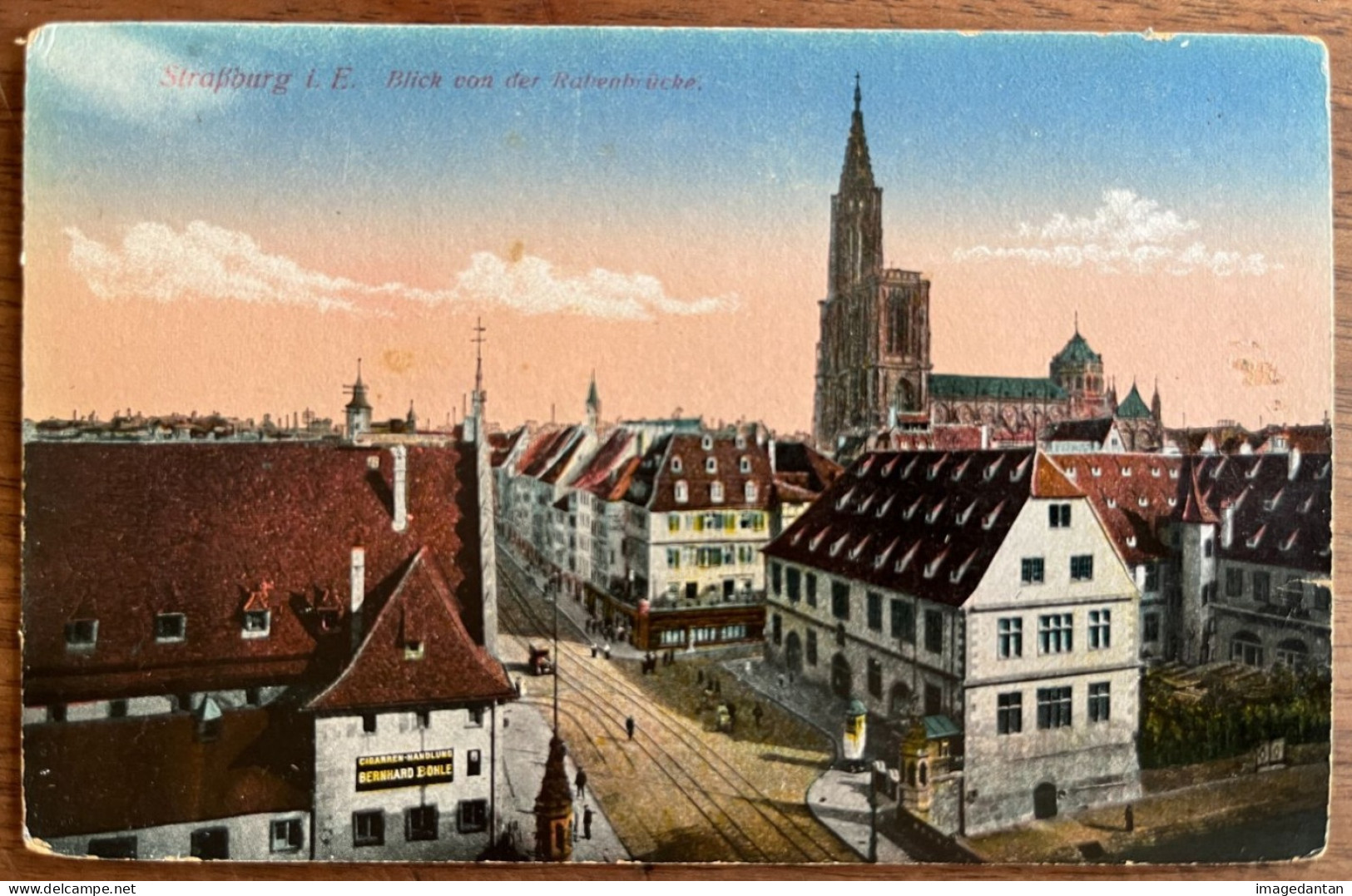 Strasbourg - Blick Von Der Rabenbrücke - Vue Depuis Le Pont Corbeau - Strasbourg