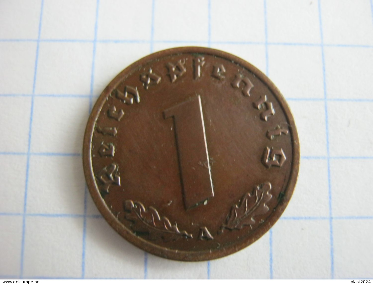 Germany 1 Reichspfennig 1940 A - 1 Reichspfennig